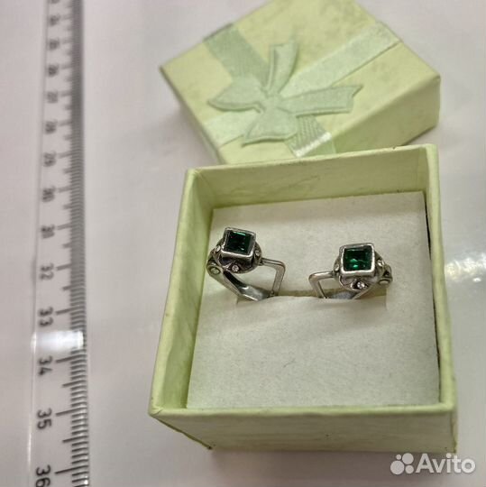 Серебряные серьги