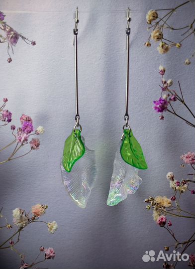 Серьги ручная работа