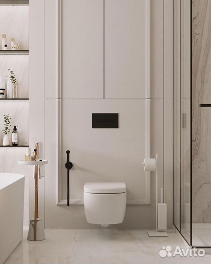 Встроенный шкаф в санузел под ключ