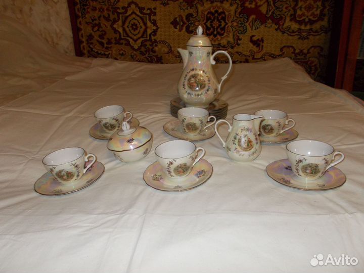 Продам винтажный кофейный сервиз