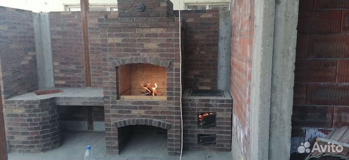 Мангал из кирпича