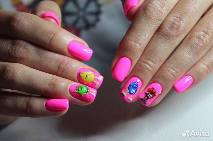 Маникюр, укрепление,гель-лак и наращивание ногтей