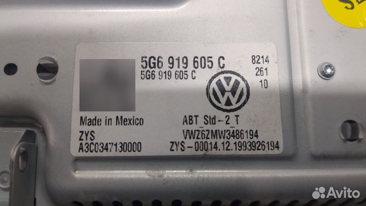 Дисплей мультимедиа Volkswagen Atlas, 2020