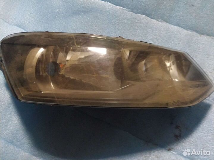 Фара передняя правая фольксваген поло