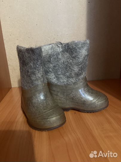 Валенки с галошами