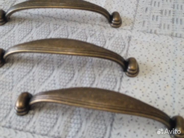 Ручки дверные бронза 17 шт. новые