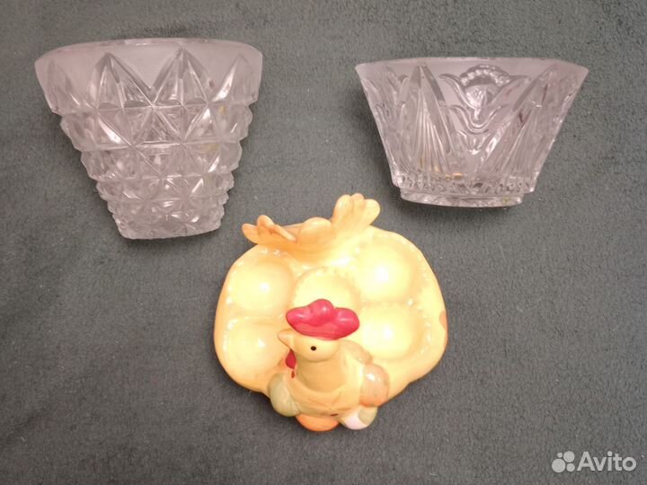 Салатник хрустальный