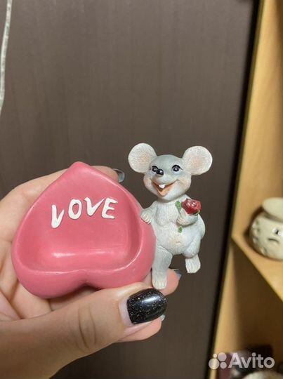 Статуэтка из глины (ручная работа)