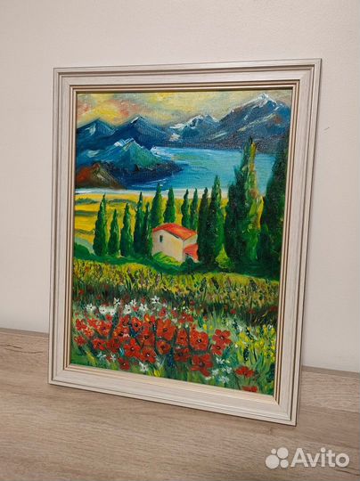 Картина Солнечная Италия 30 х 40 масло