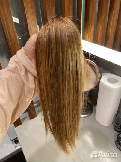 Детские волосы для наращивания, не крашенные