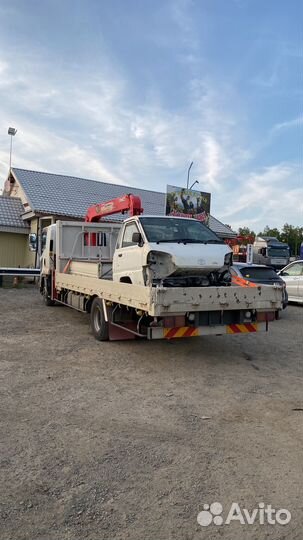 Грузоперевозки кран борт