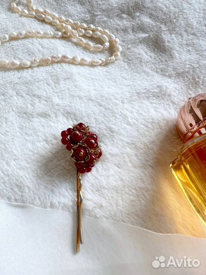 Заколка винтажная