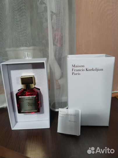 Духи Baccarat Rouge 540 Extrait de parfum