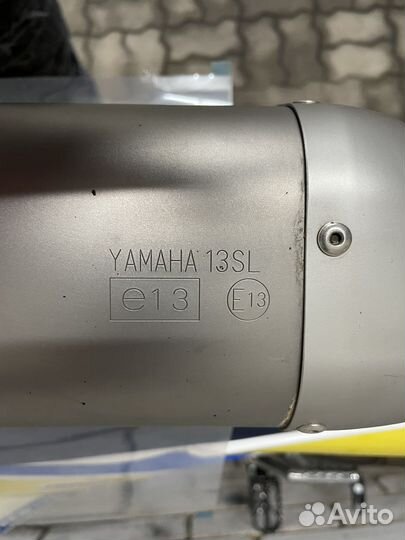 Глушитель yamaha r6 2012 год(оригенал)