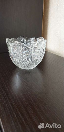 Хрустальный салатник/ конфетница СССР