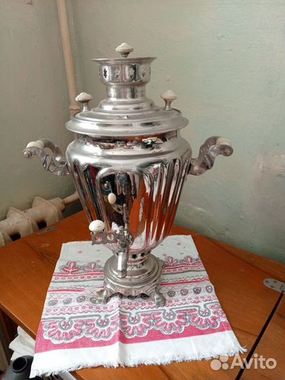 Самовар электрический СССР угольный 1910 года