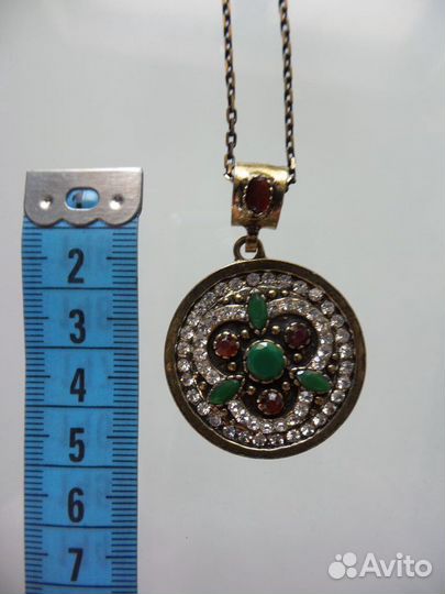 Eurobijoux стильная цепочка с кулоном