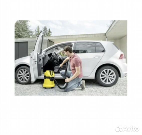 Новый пылесос karcher WD 3 Battery, 300 Вт