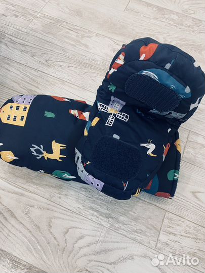 Муфта Варежки на коляску leokid