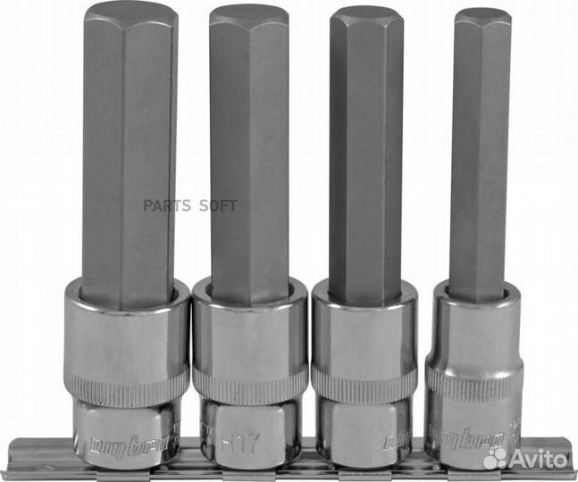 Ombra 921204 Набор насадок торцевых 1/2