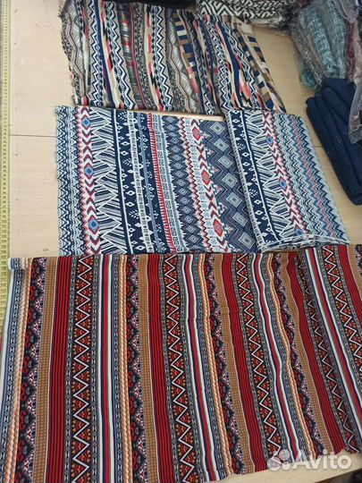 Остатки ткани отрезами