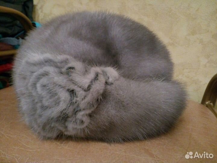 Норковый берет