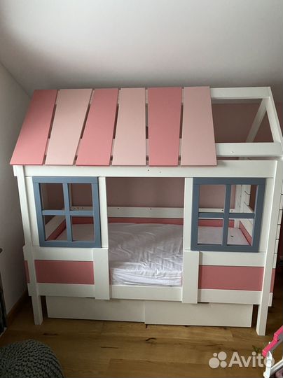 Ellipse Кровать-домик +2 ящика