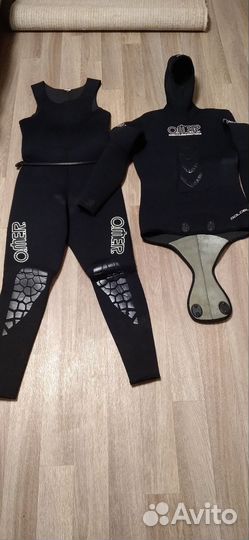 Гидрокостюм,неопреновый 7мм