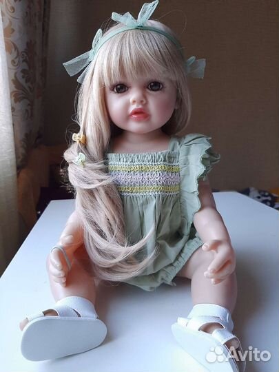 Кукла реборн силиконовая девочка