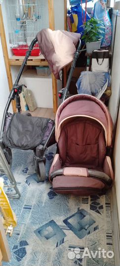Детская коляска 3 в 1 б/у