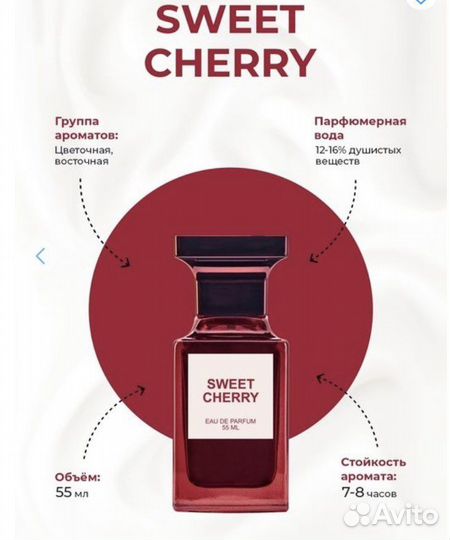 Dilis Парфюмерная вода Sweet Cherry 55 мл