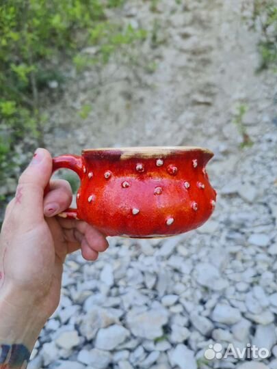 Чахай мухомор для чайных церемоний керамика