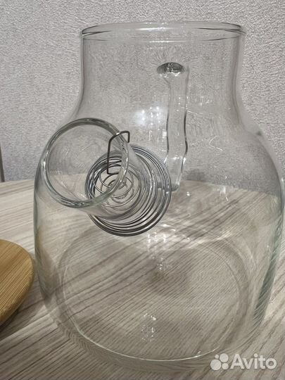 Заварочный чайник стекло 1200мл