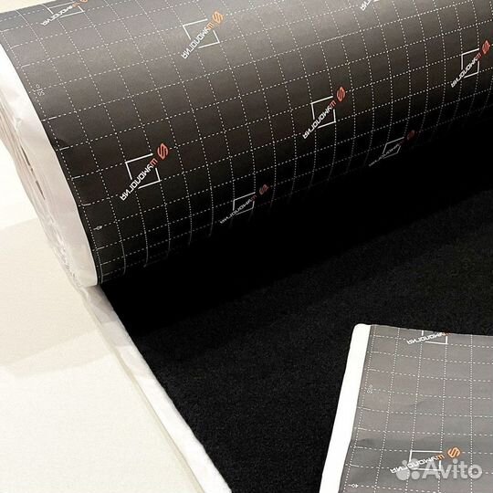 Карпет с клеем Шумология Carpo(цвет черный)