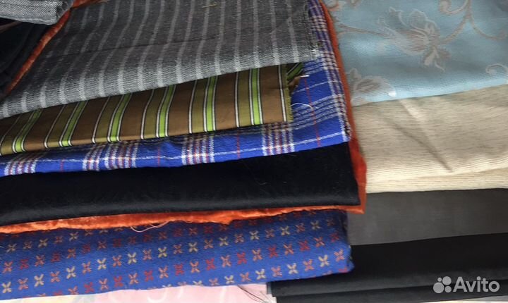 Ткань хлопок шелк капрон мех тесьма нитки