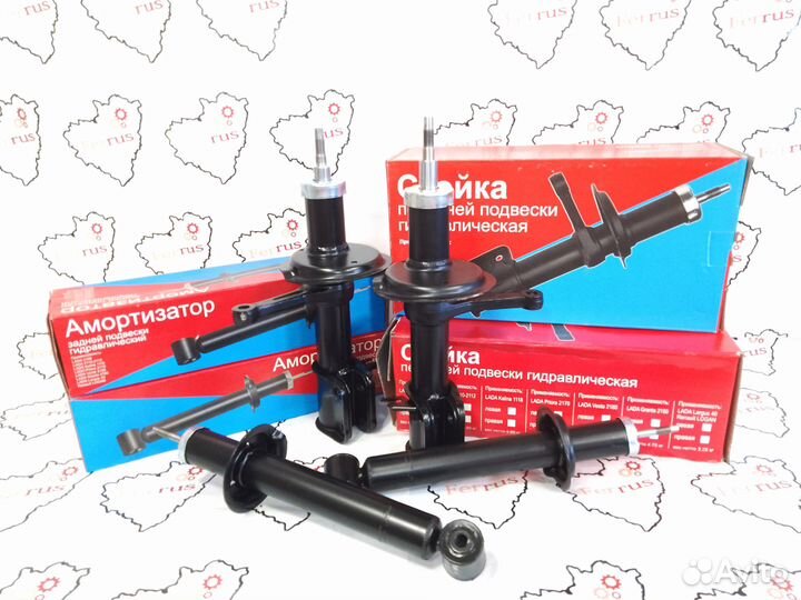 Амортизаторы и стойки для Ваз 2110,2111,2112 4шт