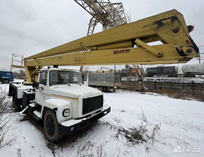 Автовышка вс-22.02 автогидроподъемник газ-3309