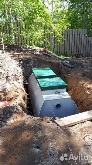 Канализация автономная монтаж под ключ