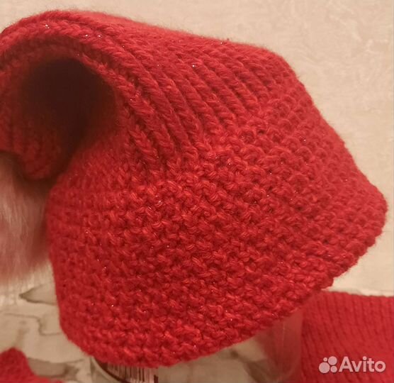 Комплект шапка и шарф (женский)