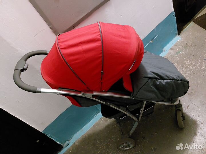 Прогулочная коляска Babyton active red