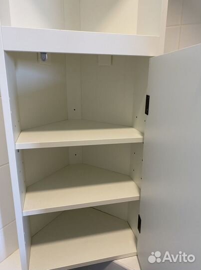 Шкаф угловой для ванной IKEA силверон