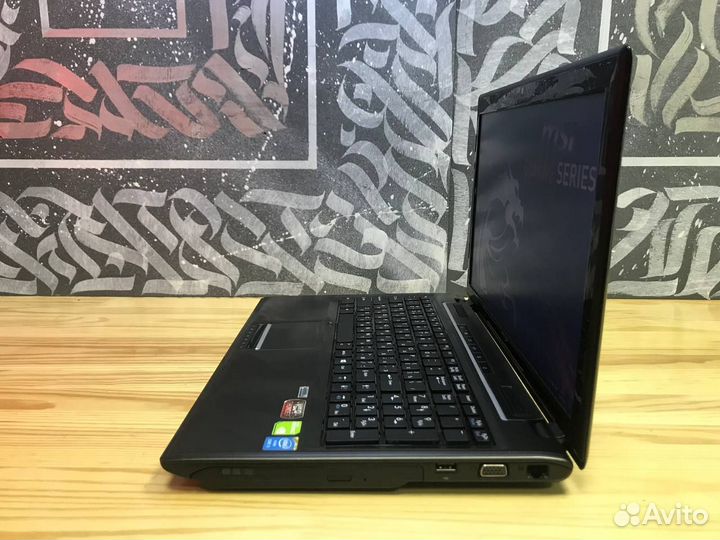 Игровой ноутбук MSI Core-i5/8gb/Geforce/SSD