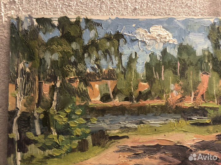 Картина Озеро - 20,5х30