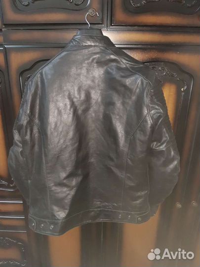 Кожаная мотокуртка segura