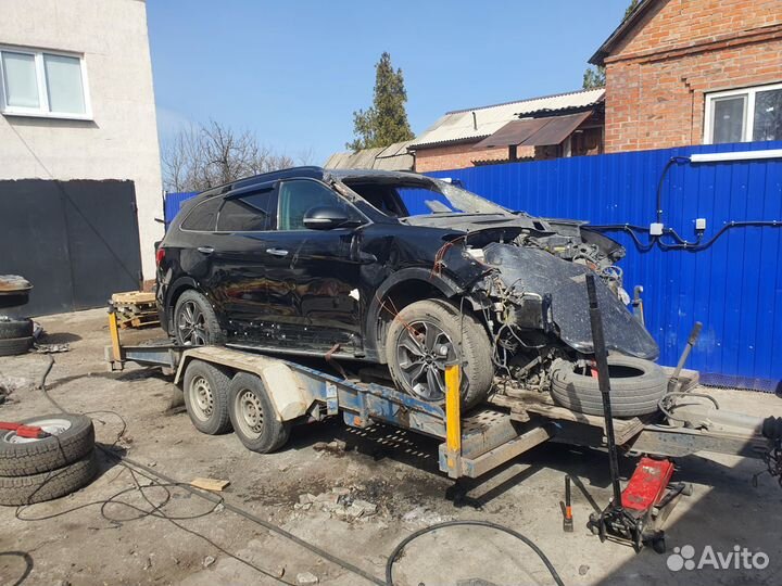 Запчасти разборка Hyundai grand santa fe