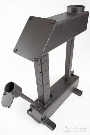 Печь на отработке тепловед