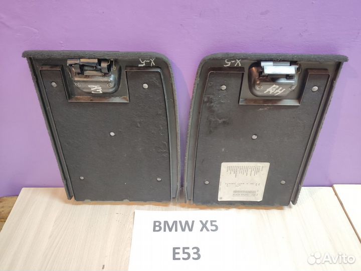 Обшивка багажника BMW X5 E 53, 2005г