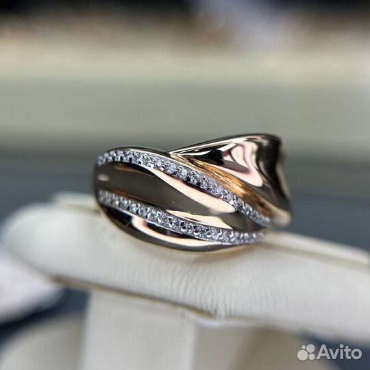 Золотое кольцо 585 проба золото