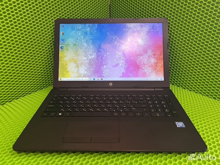 Современный/быстрый HP 15 DDR4/8GB/SSD/256GB