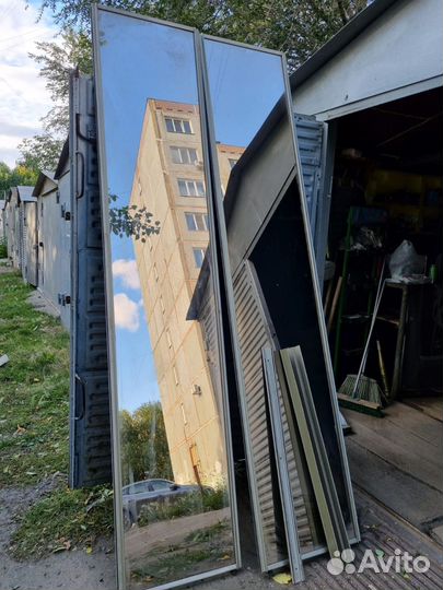 Двери на шкаф купе с направляющими